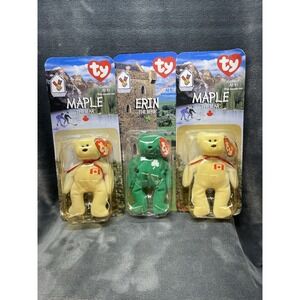 TY Beanie Baby – Maple Erin Good Condition With Tags